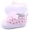 Baby Shoes Girls Cotton Floral Infant Soft Sole